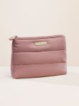 Puffy Makeup Bag - Mauve